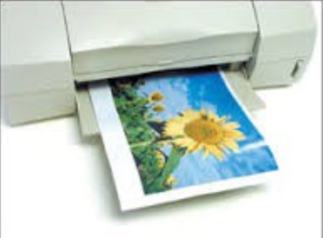 Glossy Finish THICK Inkjet Printable 8.5” x 11” Magnetic Paper (20-24 mil) Print on Magnet