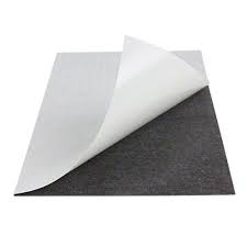 8” x 10” Ultra-thin 12 mil Adhesive Magnetic Peel & Stick Magnet Sheets