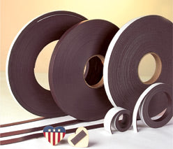 10' Long Rolls of 60 mil Indoor Adhesive Magnetic Peel and Stick Strip Roll Magnet